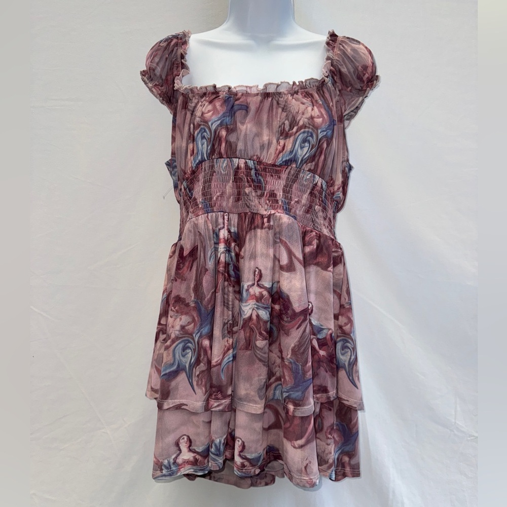 Urban Outfitters Lavender Art Romper